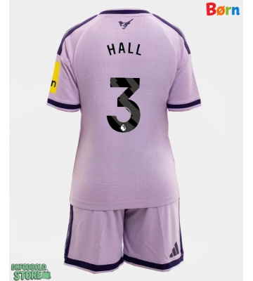 Newcastle United Lewis Hall #3 Replika Babytøj Tredje sæt Børn 2026-27 Kortærmet (+ Korte bukser)